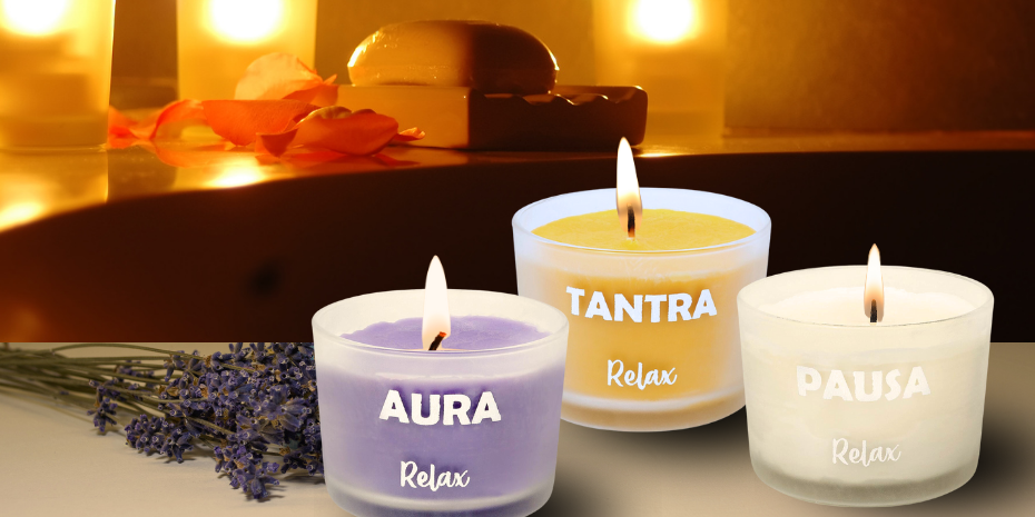 Como utilizar Velas Aromáticas e Velas de Massagem?